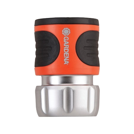 Gardena Gardena 5/8 & 1/2 in. Metal Threaded Female Hose Connector 39018